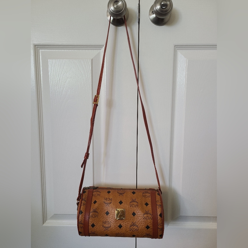 Mcm Barrel Bag